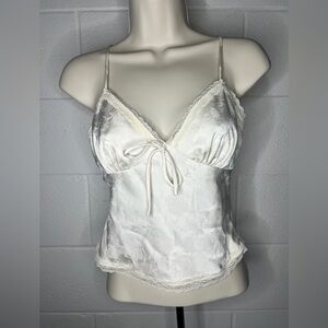 Little Lie Women’s Small Ivory Lave Top with bow